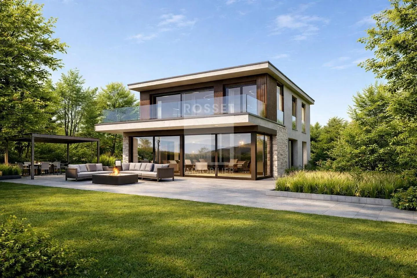 Esclusiva: Villa Contemporanea Eccezionale nel Cuore di Versoix - Foto 1 di 3