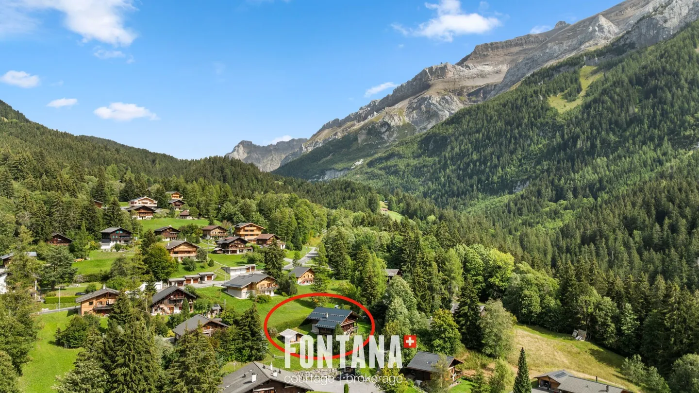 Charmantes Chalet in Les Diablerets - Foto 41 von 42
