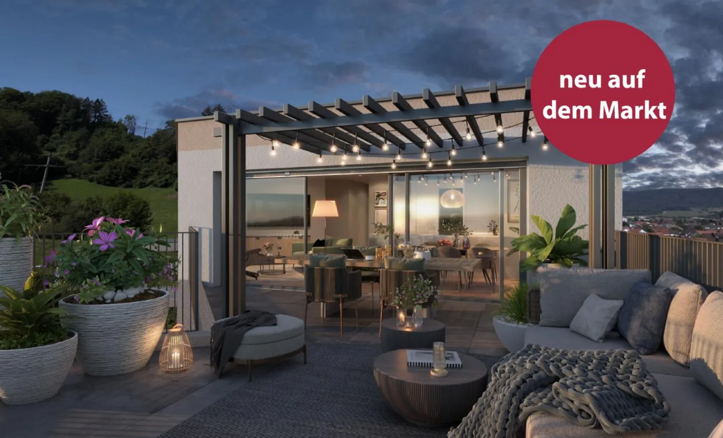 L'appartement en attique de la Rivera avec panorama de rêve! - Photo 1 sur 7