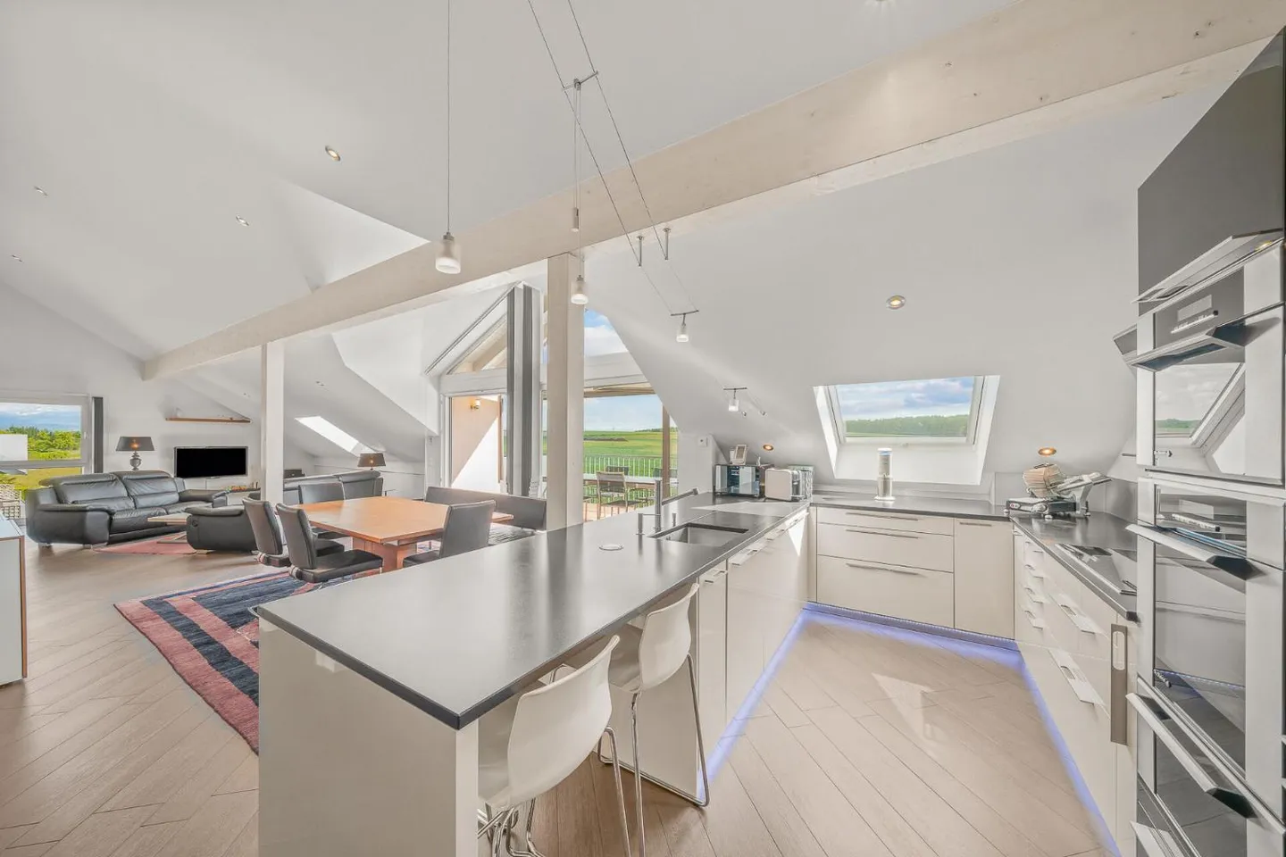 Wunderschöne MINERGIE-Penthouse mit 5,5 Zimmern 3 Minuten von Nyon - Foto 1 von 9