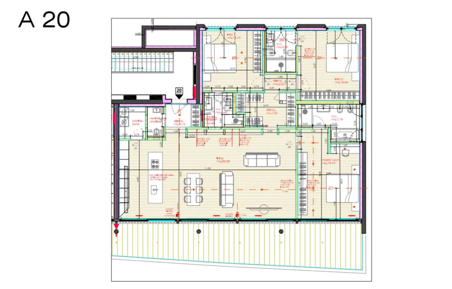 BISSONE | 4.5 | ALTO STANDING NUOVO | PISCINA IN COMUNE - Foto 14 di 14