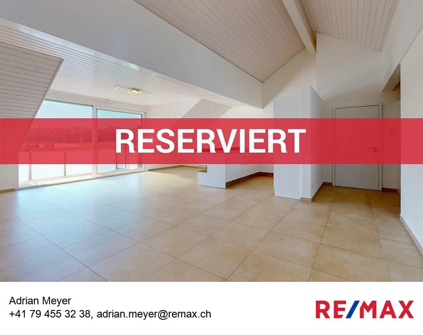 Moderne 3.5-Zimmer Wohnung mit Aussicht - Foto 1 von 1
