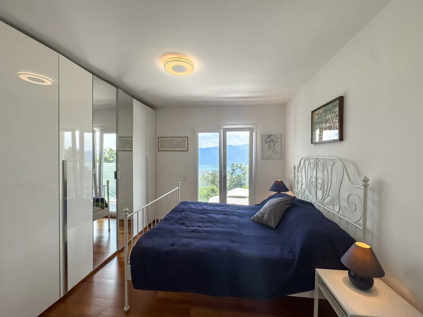 Prestigiosa villa vista lago con piscina a Cademario - Foto 5 di 7