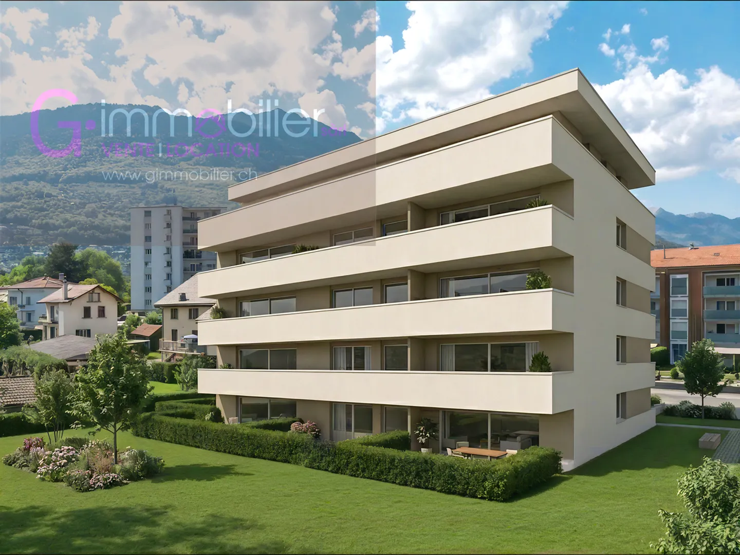 Nuova costruzione a Monthey - Appartamenti moderni nel cuore del quartiere Sous Gare - Foto 3 di 6