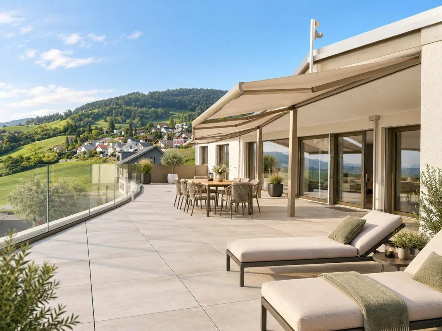 Luxuriöse Penthouse mit Traumhaftem Blick - Foto 1 von 13