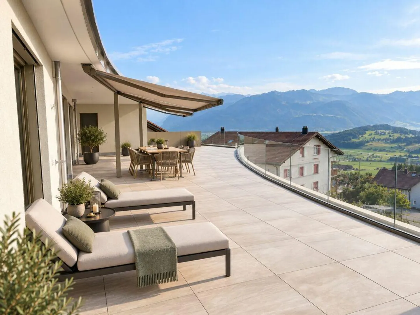 Luxuriöse Penthouse mit Traumhaftem Blick - Foto 2 von 13