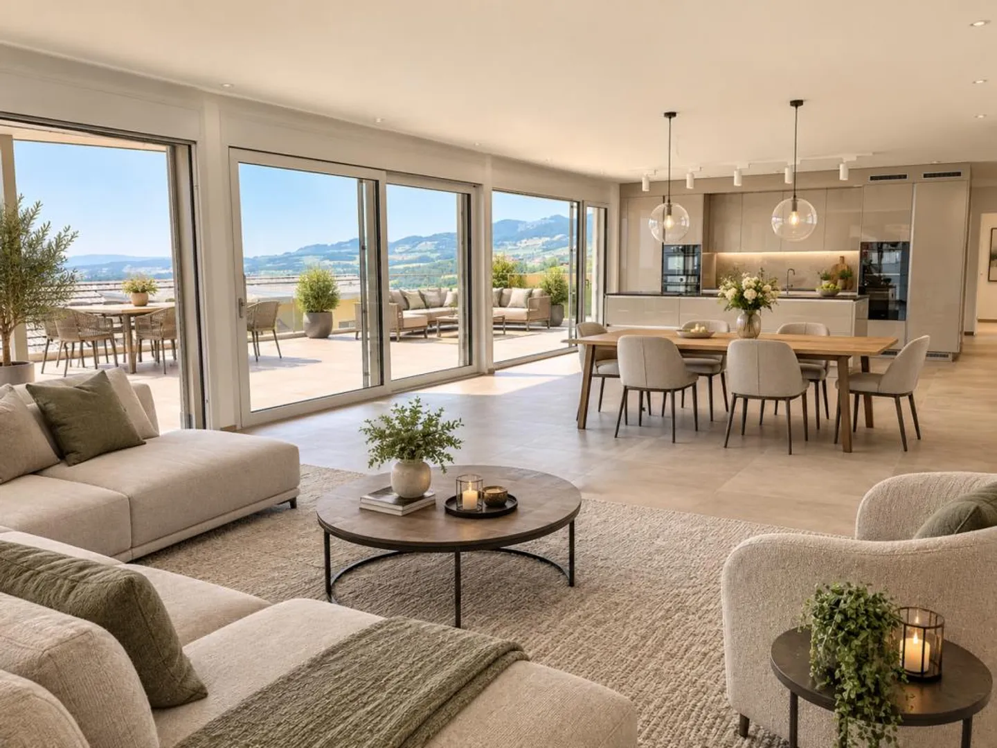 Luxuriöse Penthouse mit Traumhaftem Blick - Foto 3 von 13