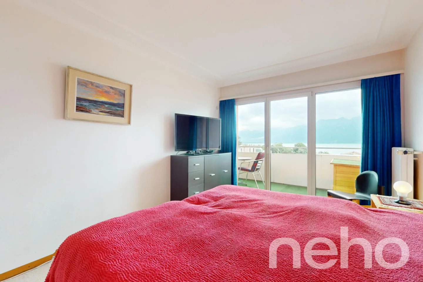 Exklusiv: Schönes 2-Zimmer-Apartment mit Blick auf den Genfersee - Foto 8 von 13