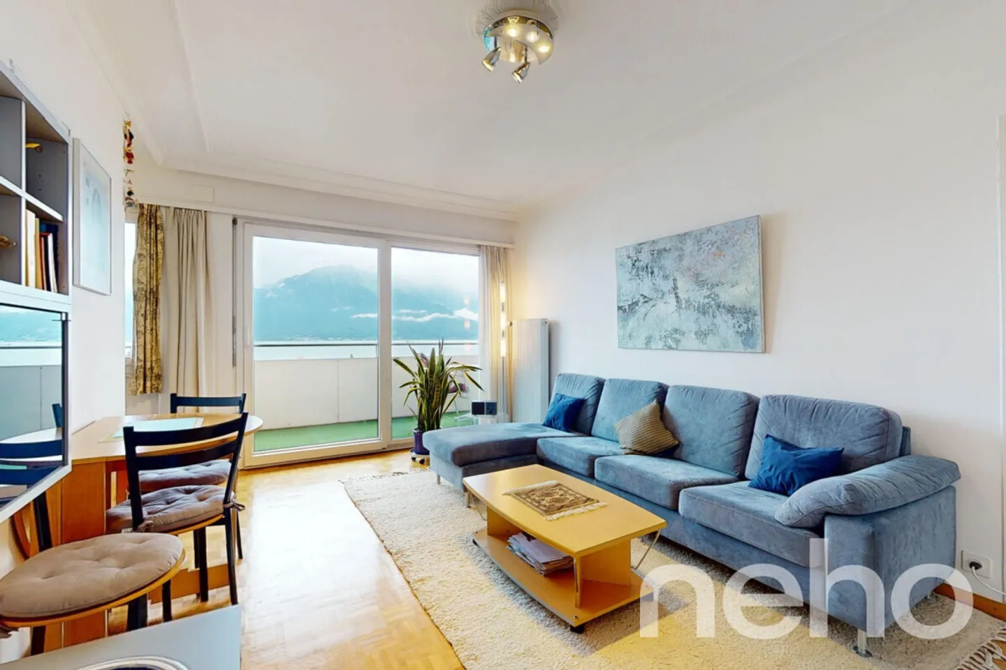Exklusiv: Schönes 2-Zimmer-Apartment mit Blick auf den Genfersee - Foto 11 von 13