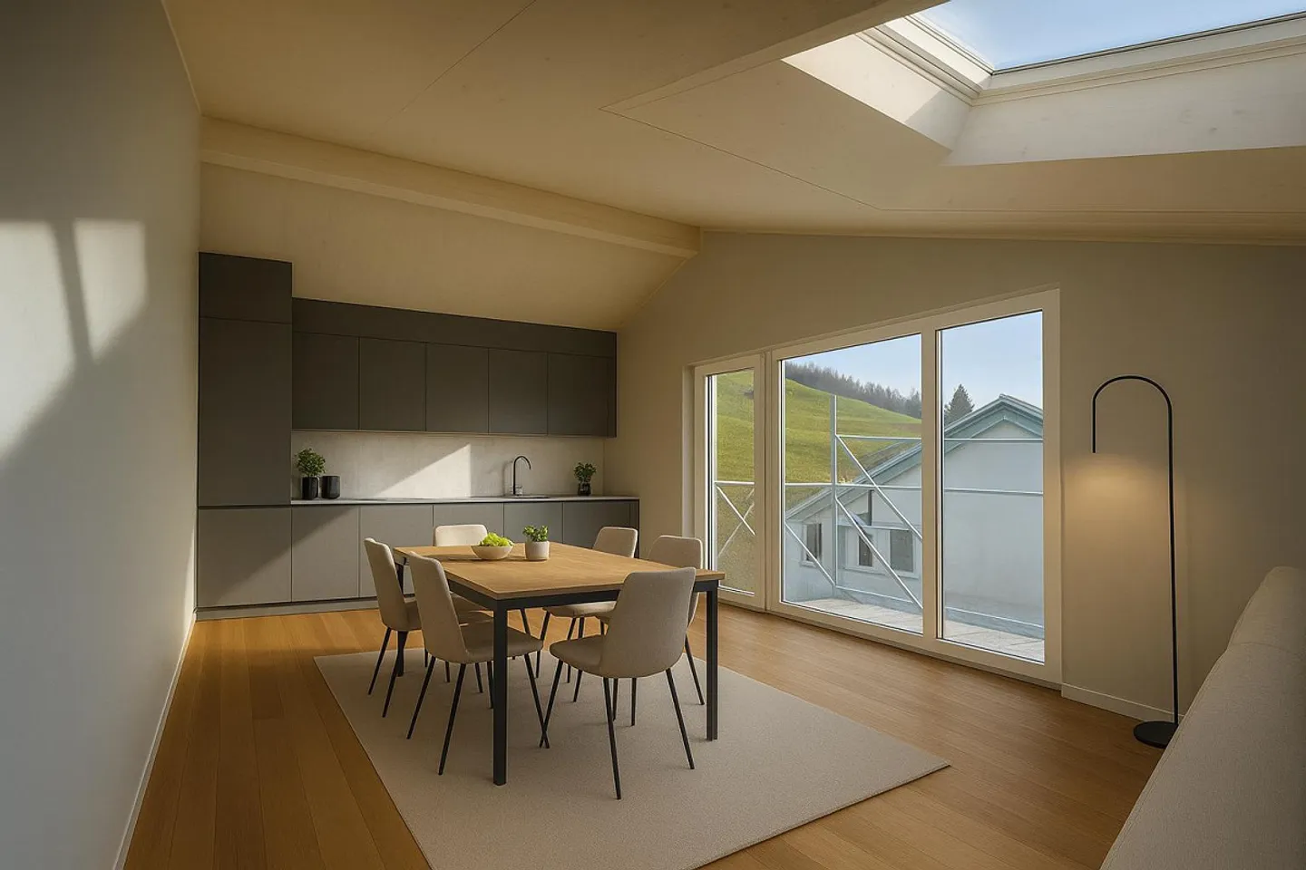 Nouveau - Première occupation de nouveaux grands appartements, très grand balcon 32m - Photo 6 sur 12