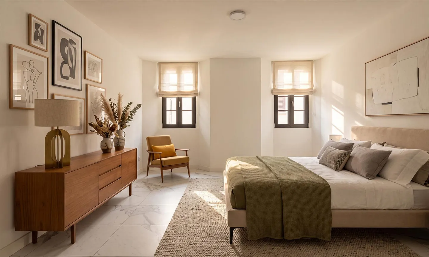 NEW AND STUNNING THREE-ROOM APARTMENT WITH ATTIC IN BISSONE - Photo 2 of 7