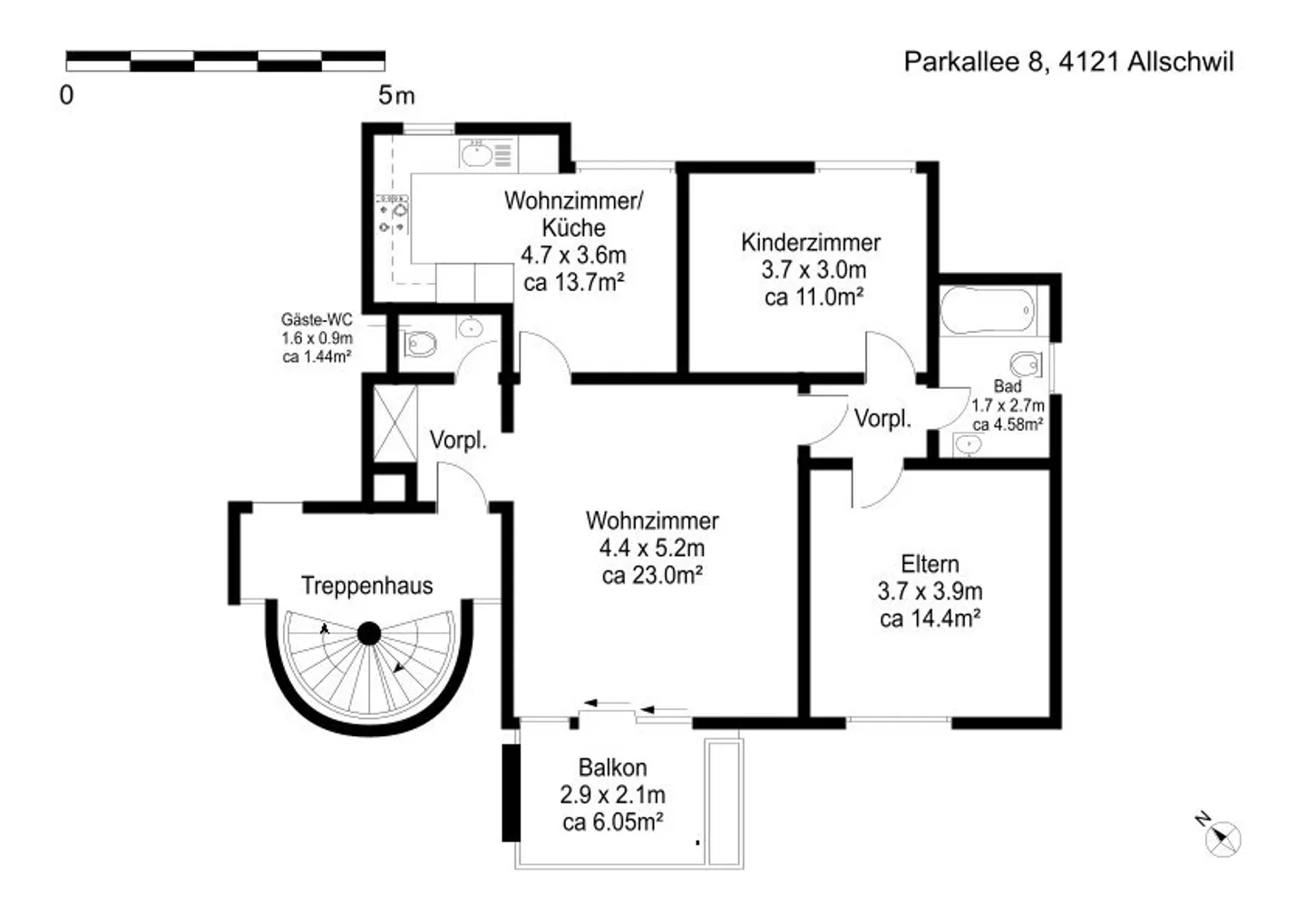Appartement 3.5 pièces - Photo 10 sur 10