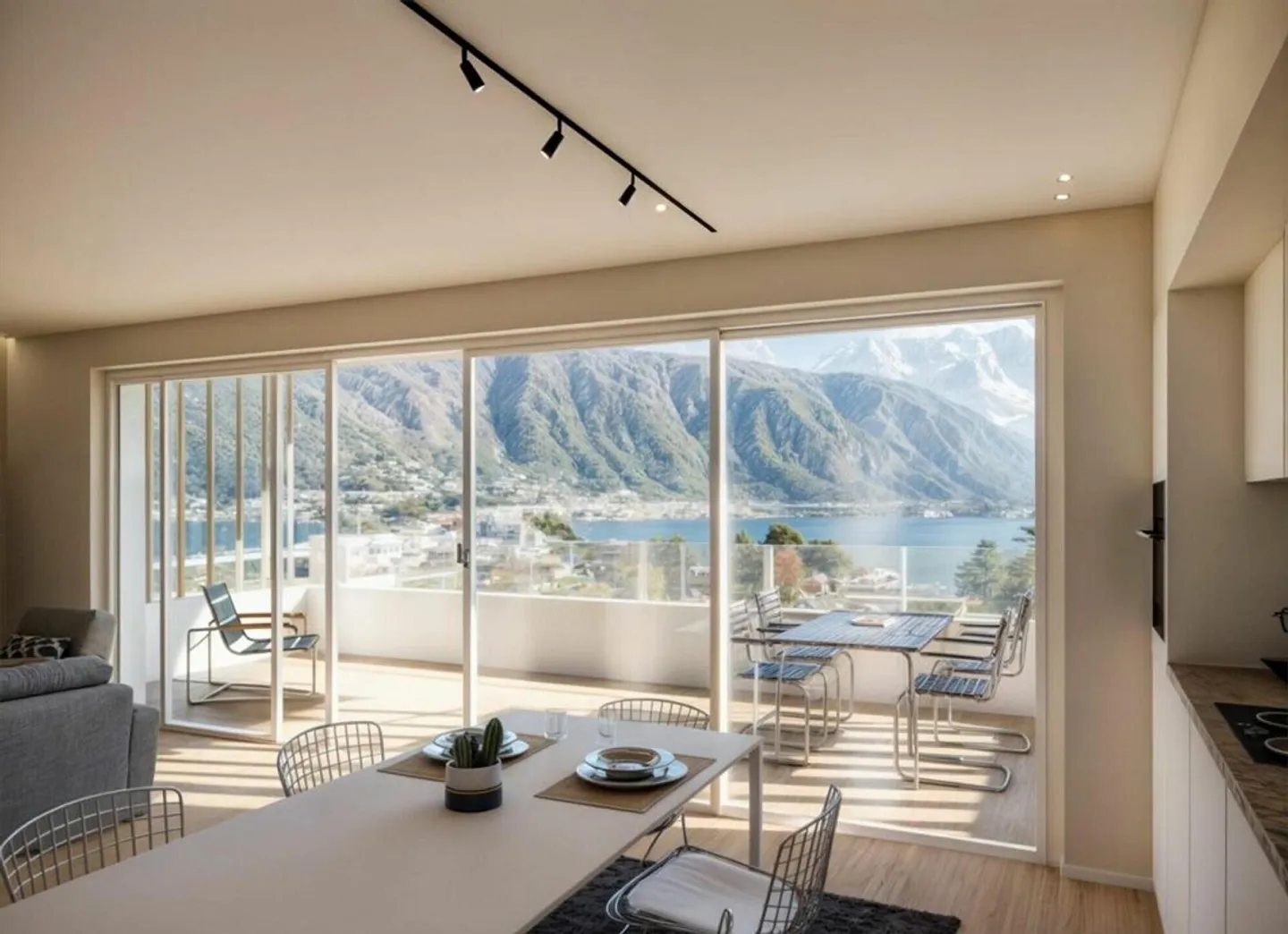 SUPER ATTICO DUPLEX 6.5 VISTA LAGO IN COSTRUZIONE A MELIDE - Photo 2 of 11