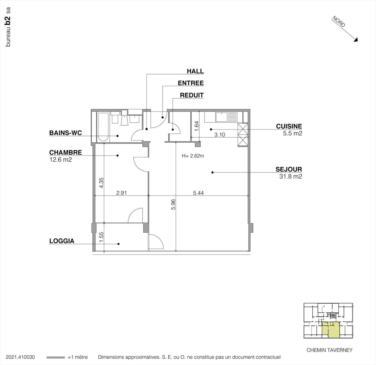 2.5 Room Apartment - Photo 5 of 5
