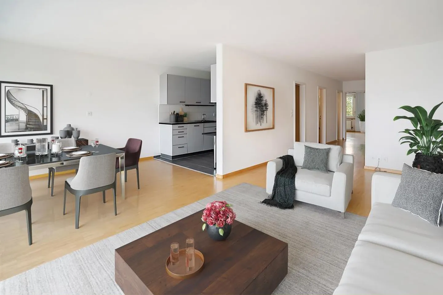 4 1/2-room apartment 3rd floor/103 m2 - Photo 1 of 6