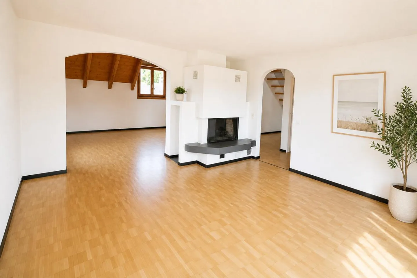 5,5 Zi. Duplex Wohnung im Dorfzentrum - Foto 1 di 10