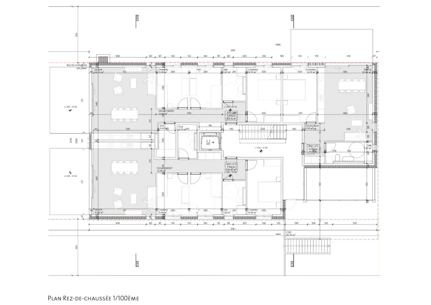 3-room apartment - Photo 3 of 5
