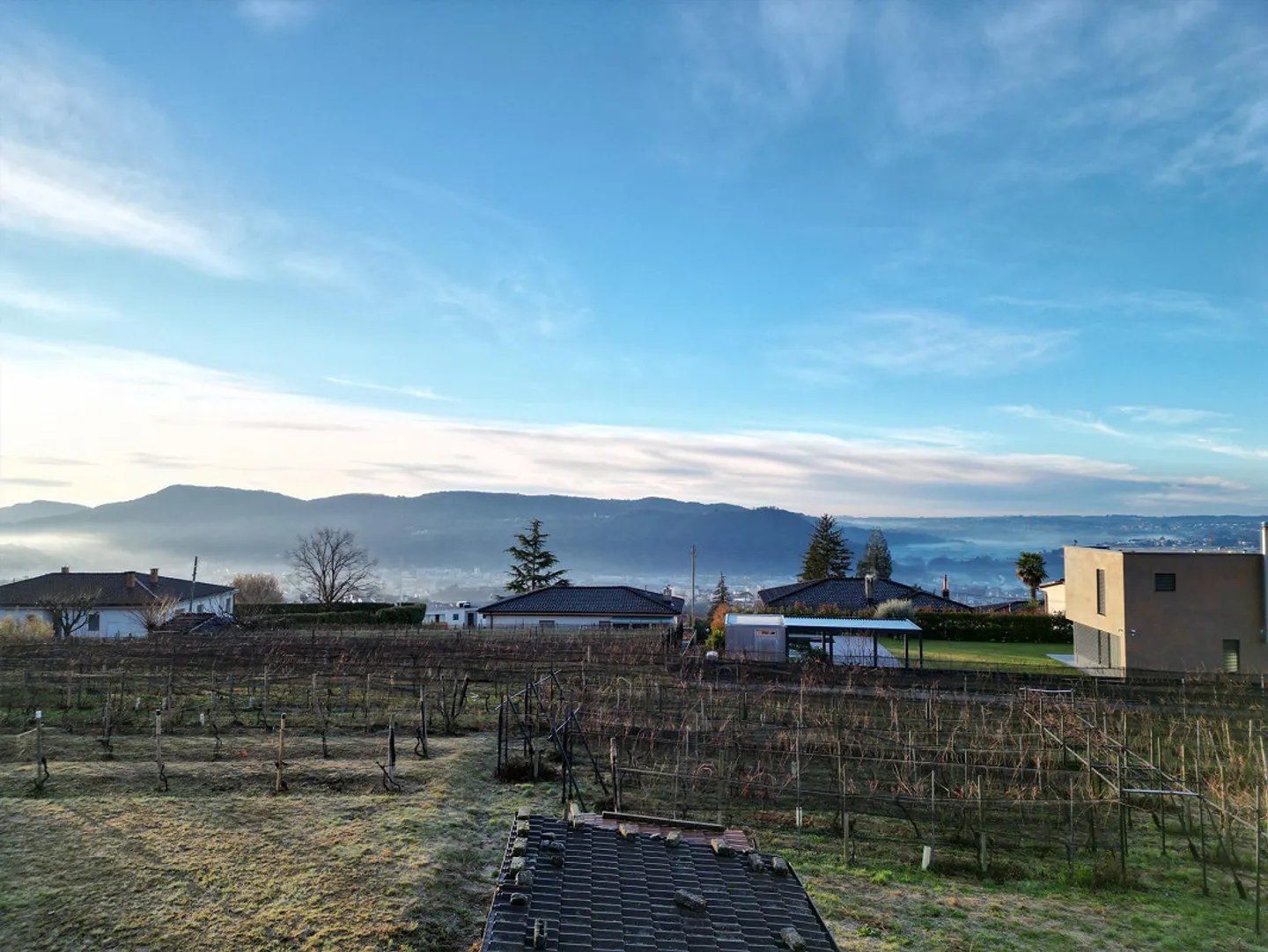 Building plot in Castel San Pietro with approved project – Your dream of a modern home - Photo 1 of 13