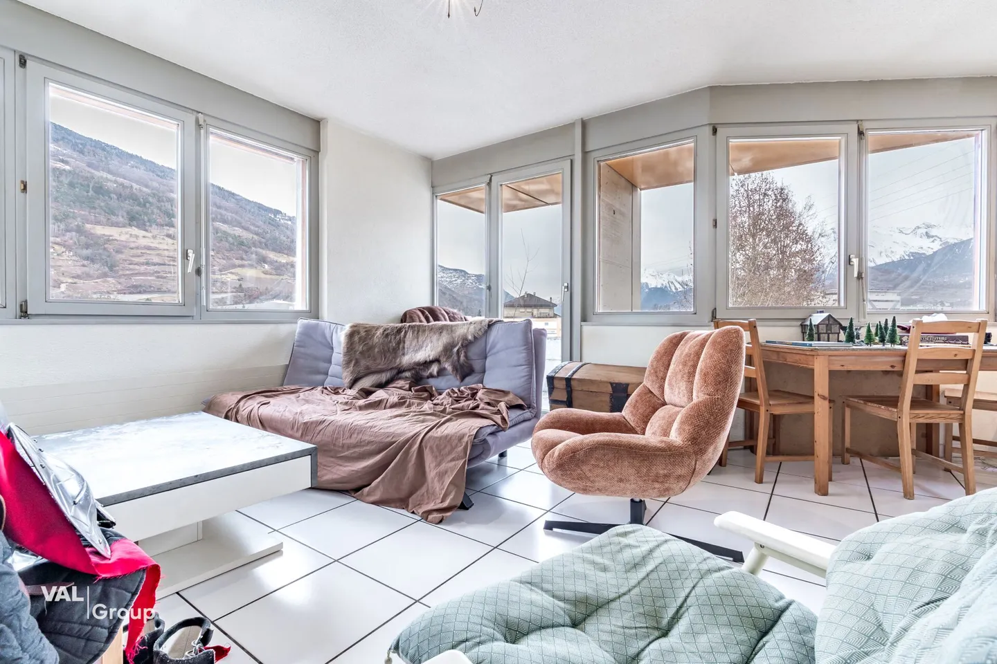 Appartamento soleggiato a Sion - Foto 2 di 7