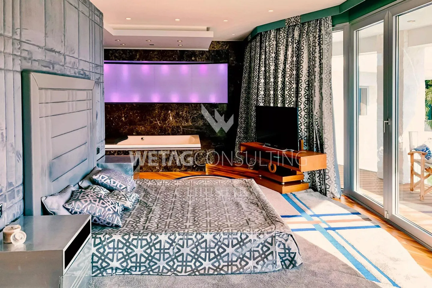 Luxurious Duplex Penthouse in Lugano-Aldesago with stunning views - Photo 6 of 11