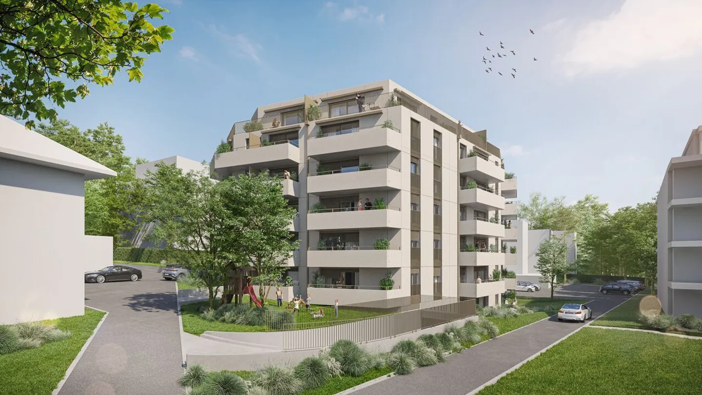 Modernes Apartment mit Balkon - Foto 4 von 6