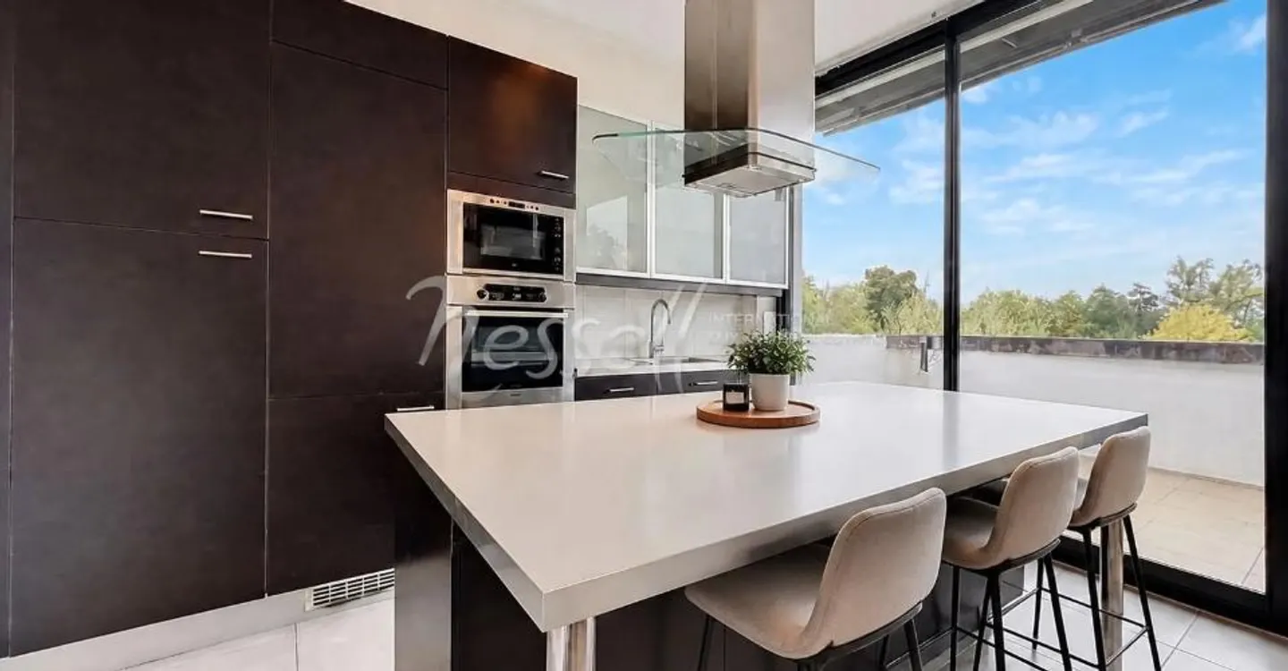 Attique contemporain avec terrasse - Photo 3 sur 13