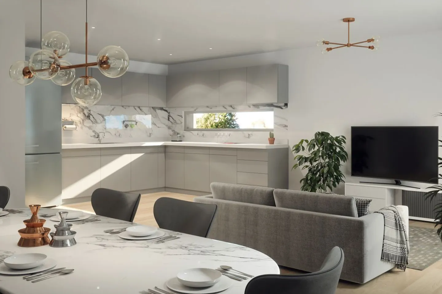 Zeitgenössische Villa in Fully: Eine idyllische Lebensumgebung - Lot C - Foto 4 von 9