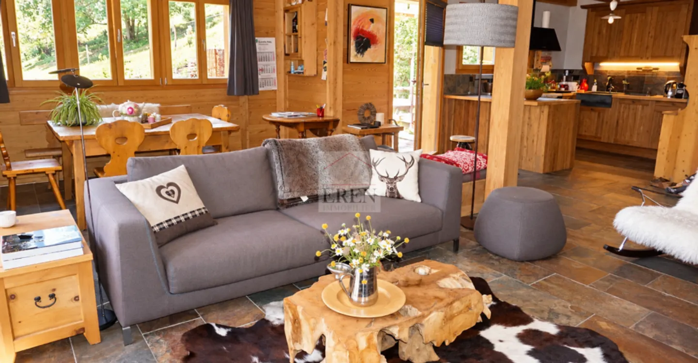 Magnificent chalet in Grimentz - Alpine panorama, sun, spa & sauna - Photo 3 of 10