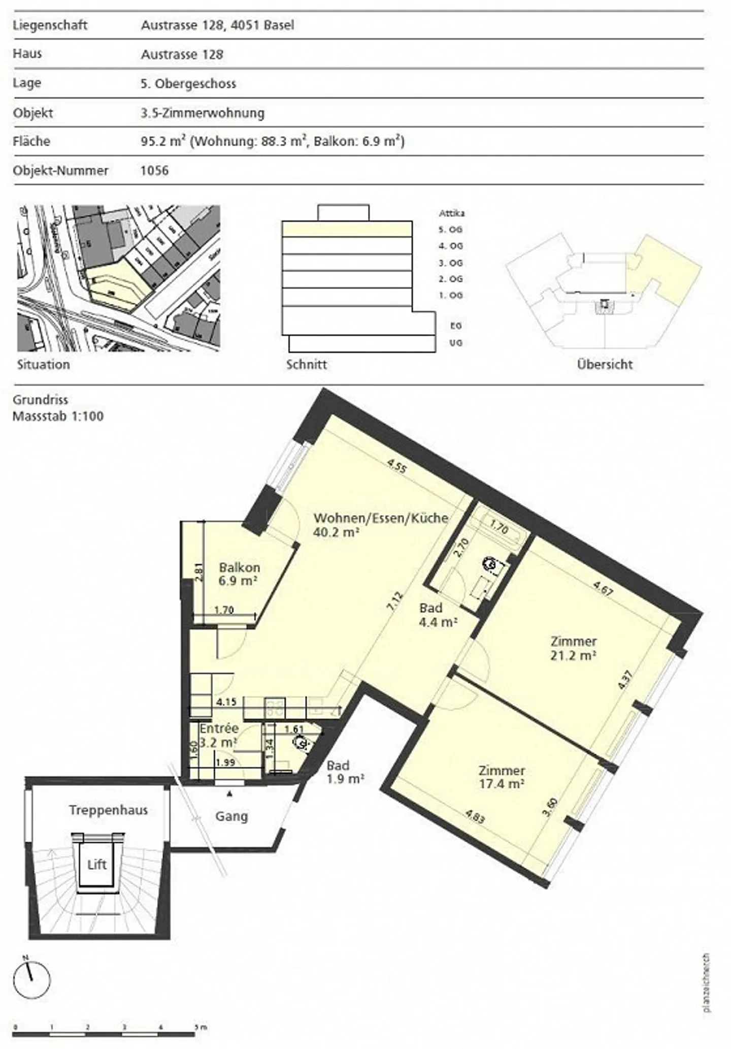 Living in a central location near Brausebad in Basel - Photo 5 of 8