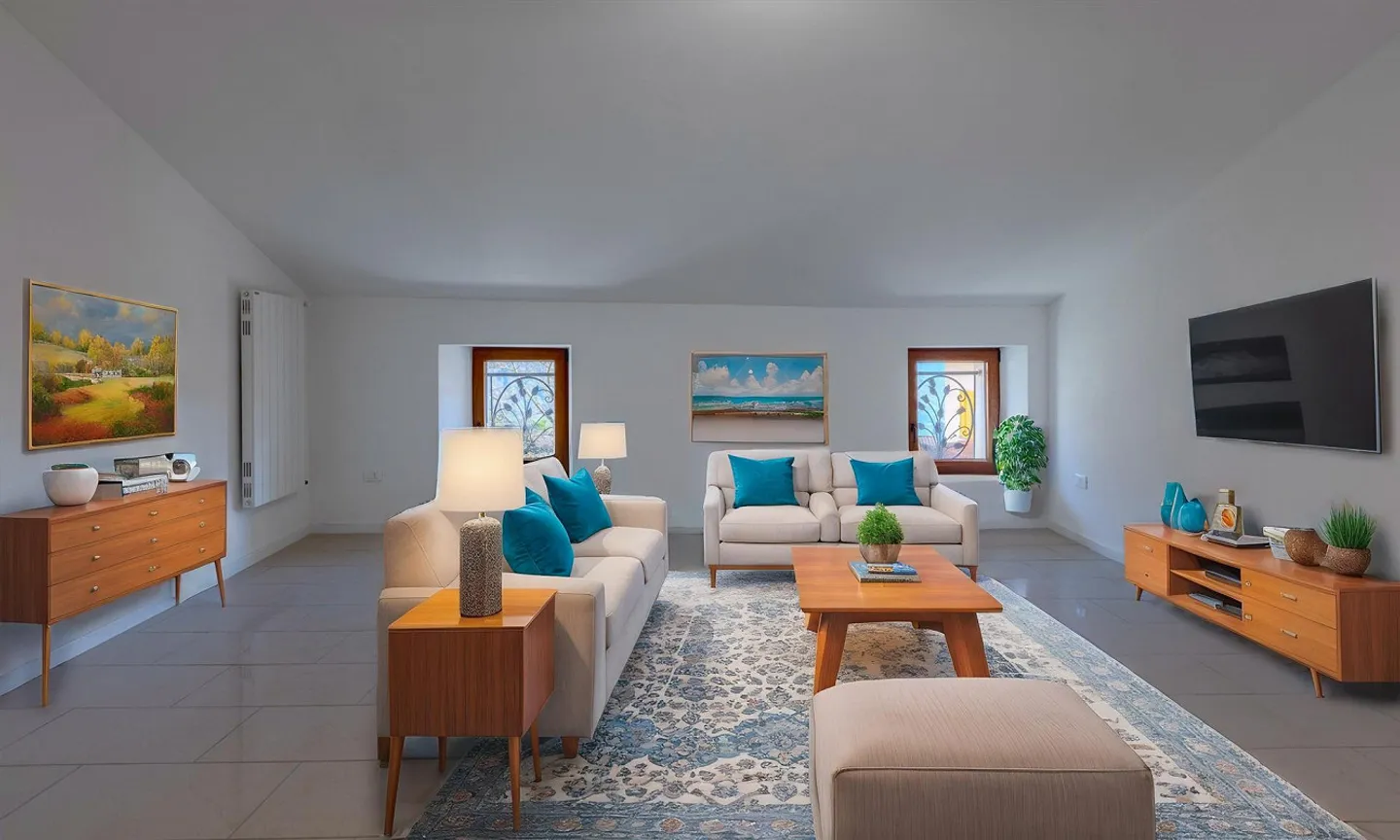 APPARTAMENTO QUADRILOCALE RISTRUTTURATO ALL'ULTIMO PIANO A SIGIRINO - Foto 1 di 9