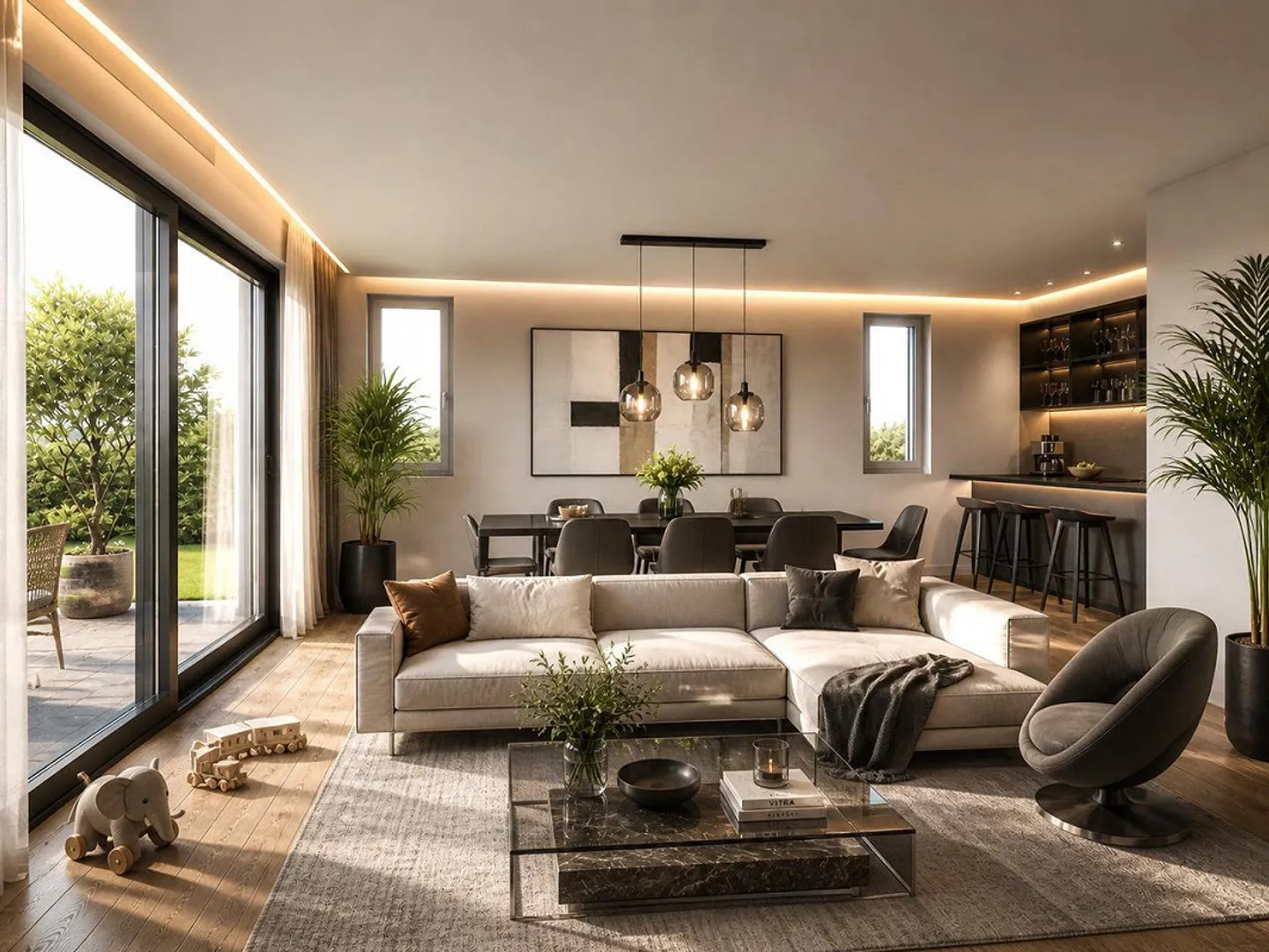Modernes Familienhaus in Aesch - Foto 3 von 7