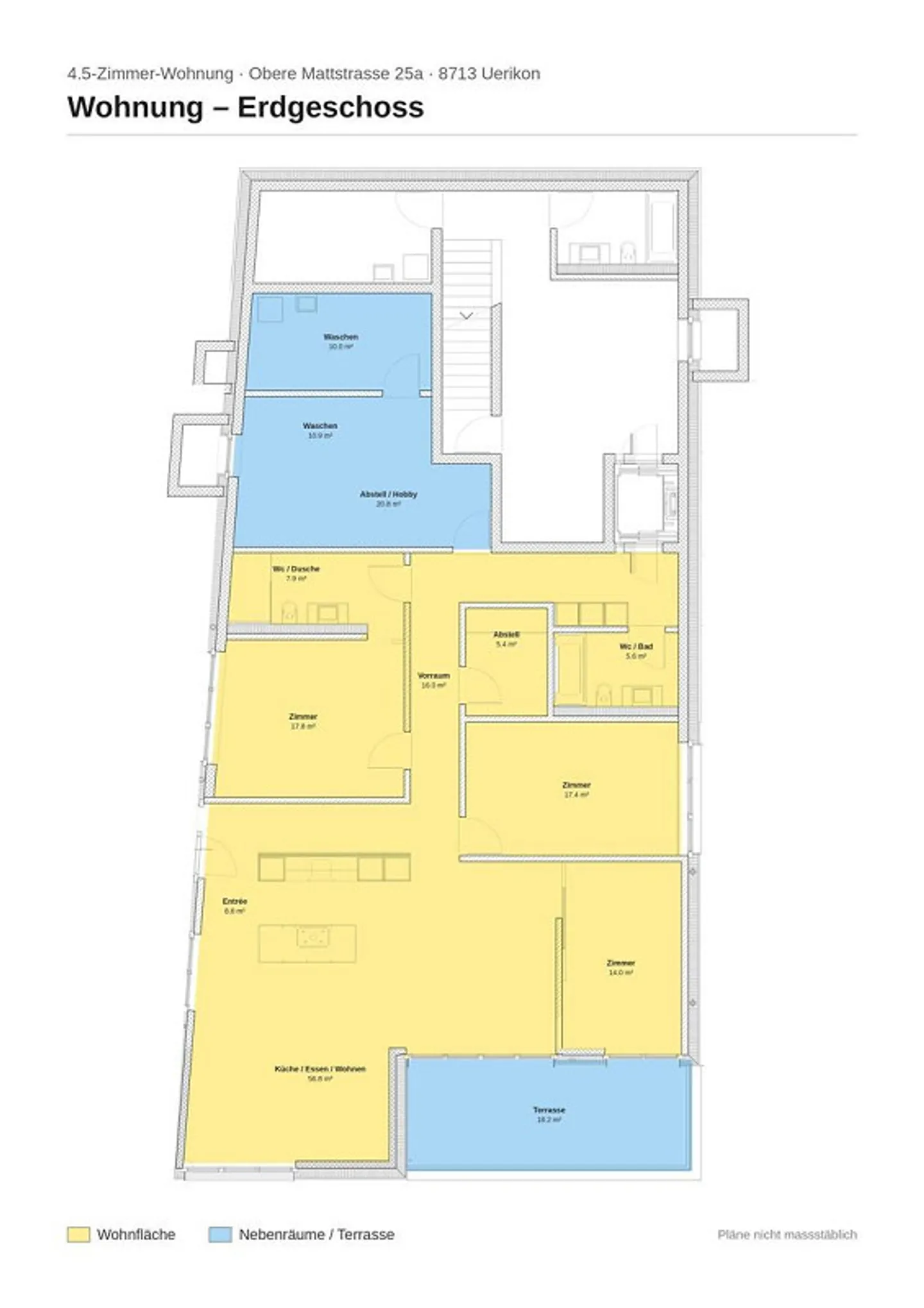New 4.5-room terrace apartment with generous ancillary rooms! - Photo 15 of 17