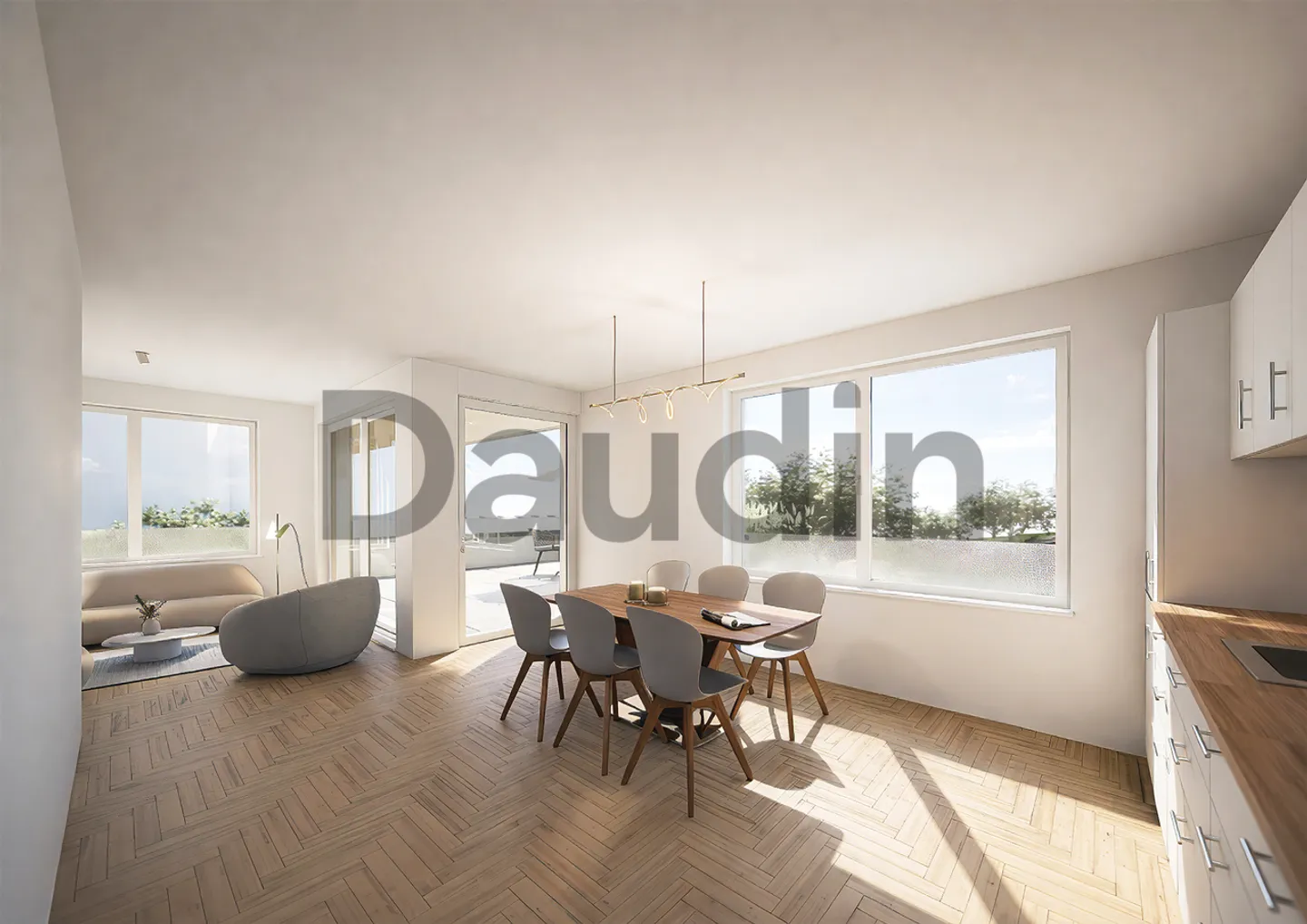 Appartamento THPE con 3 camere e un ampio balcone - Foto 3 di 3