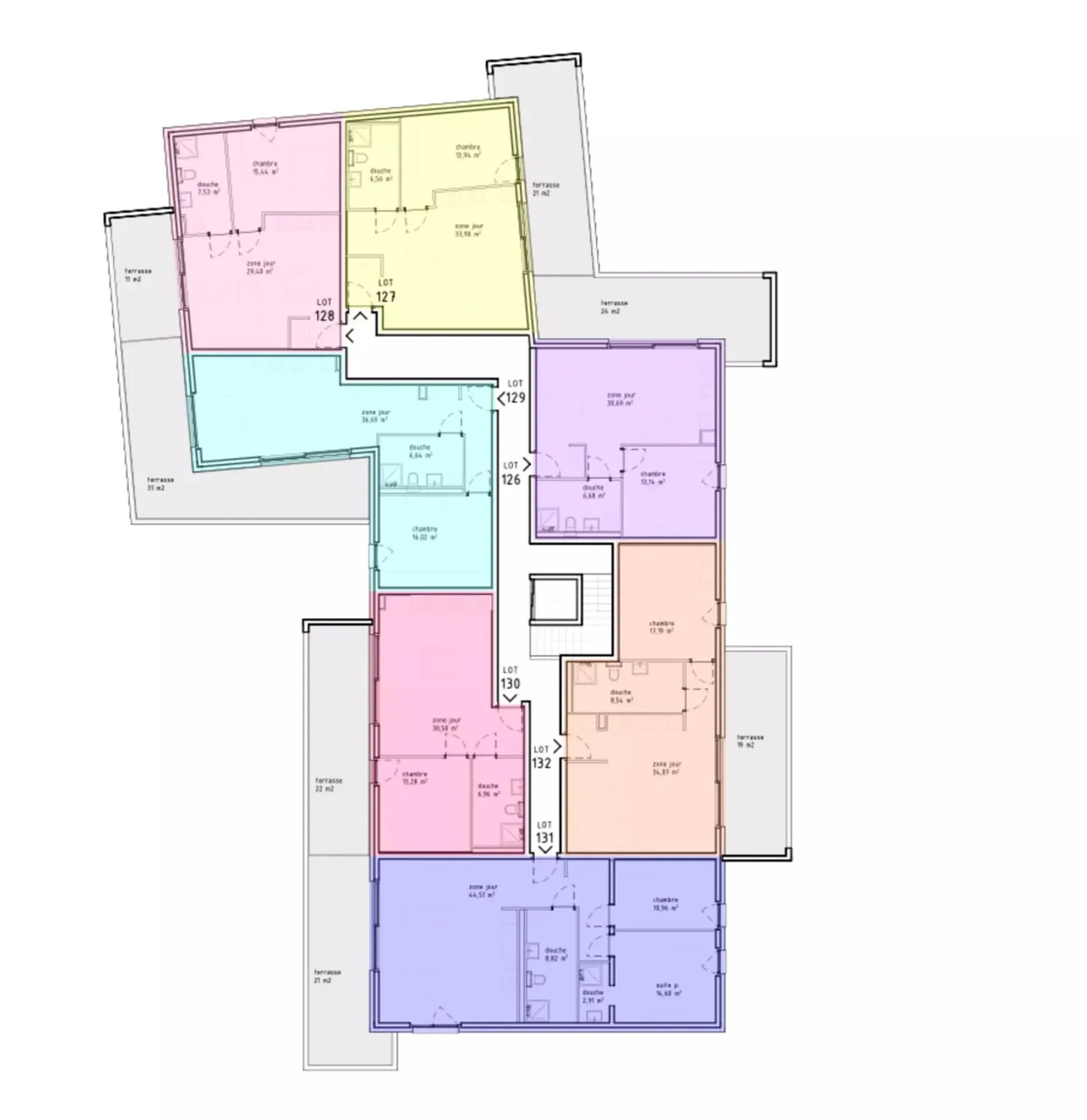 Wohnung im 1. Stock mit großem Balkon - Foto 7 von 7