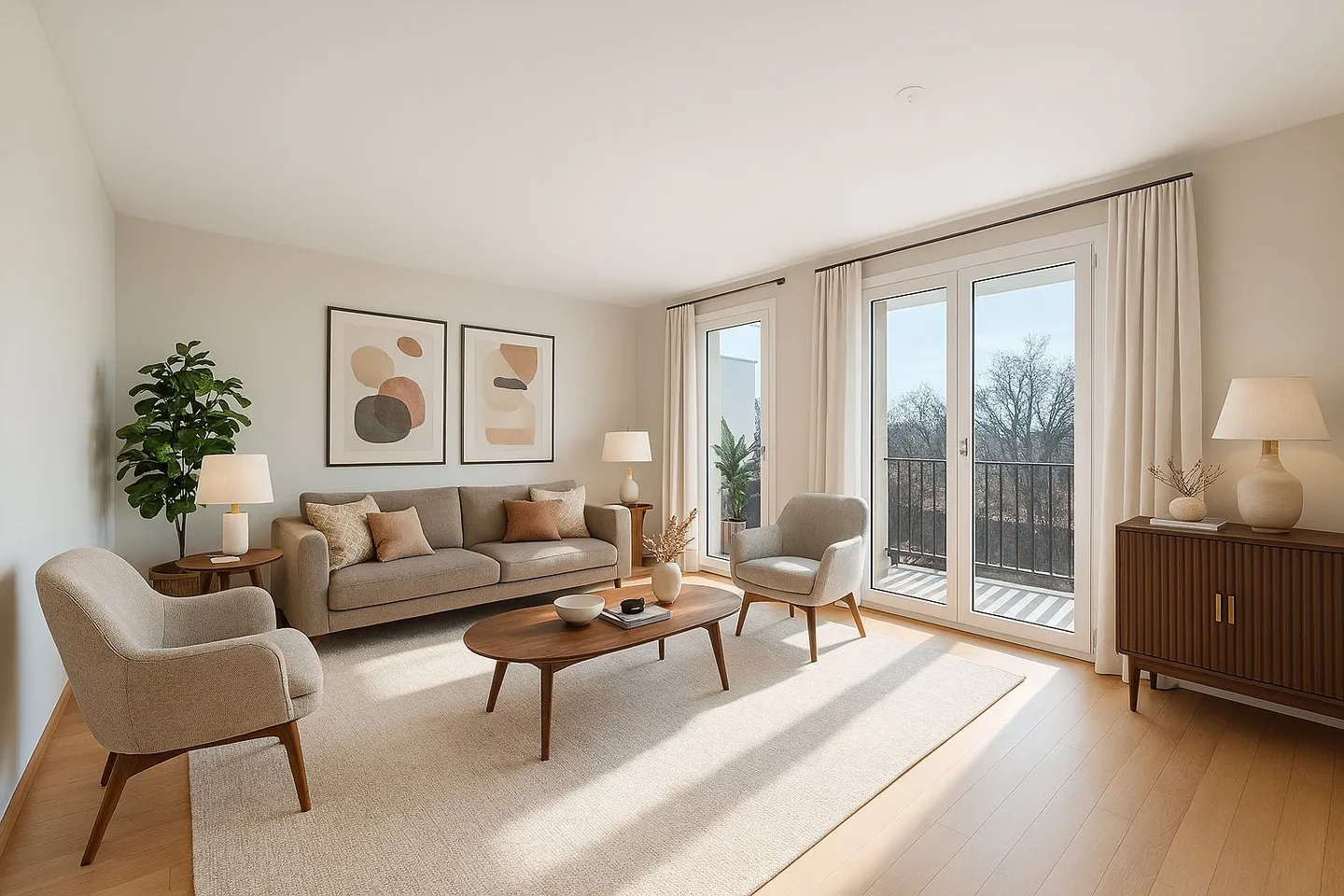 Exclusive: 5-room crossing penthouse with generous terrace and balcony - Photo 9 of 17