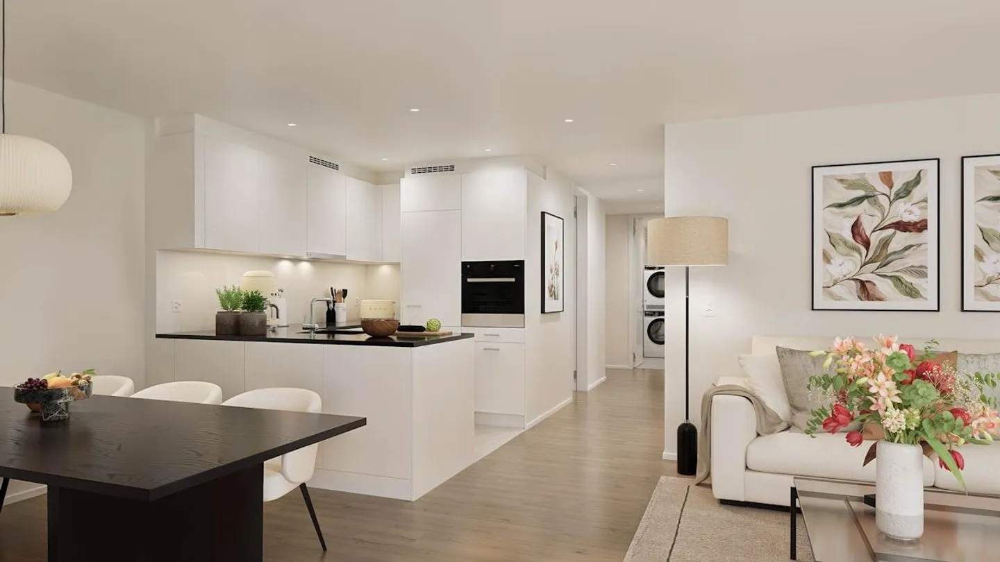 Looking for a new tenant for a 4.5-room newly built apartment with mountain and lake view - Photo 3 of 4