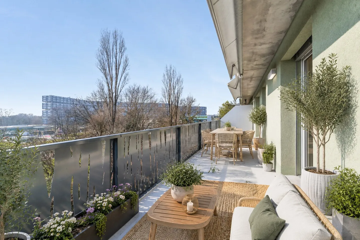 Exclusive: 5-room crossing penthouse with generous terrace and balcony - Photo 10 of 17