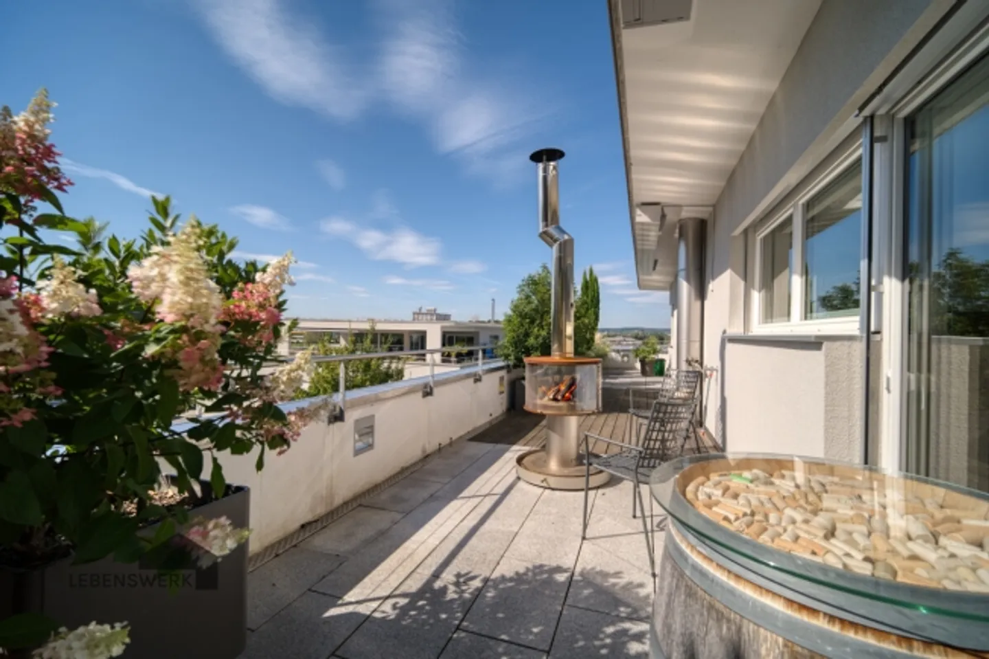 Penthouse luxueux avec sauna et jardin d'hiver, Tägerwilen TG - Photo 7 sur 10