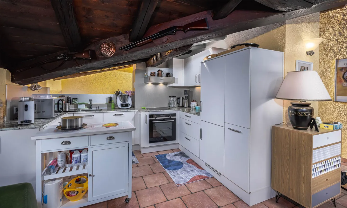 Three-room apartment furnished with panoramic view in Lugano - Photo 2 of 9