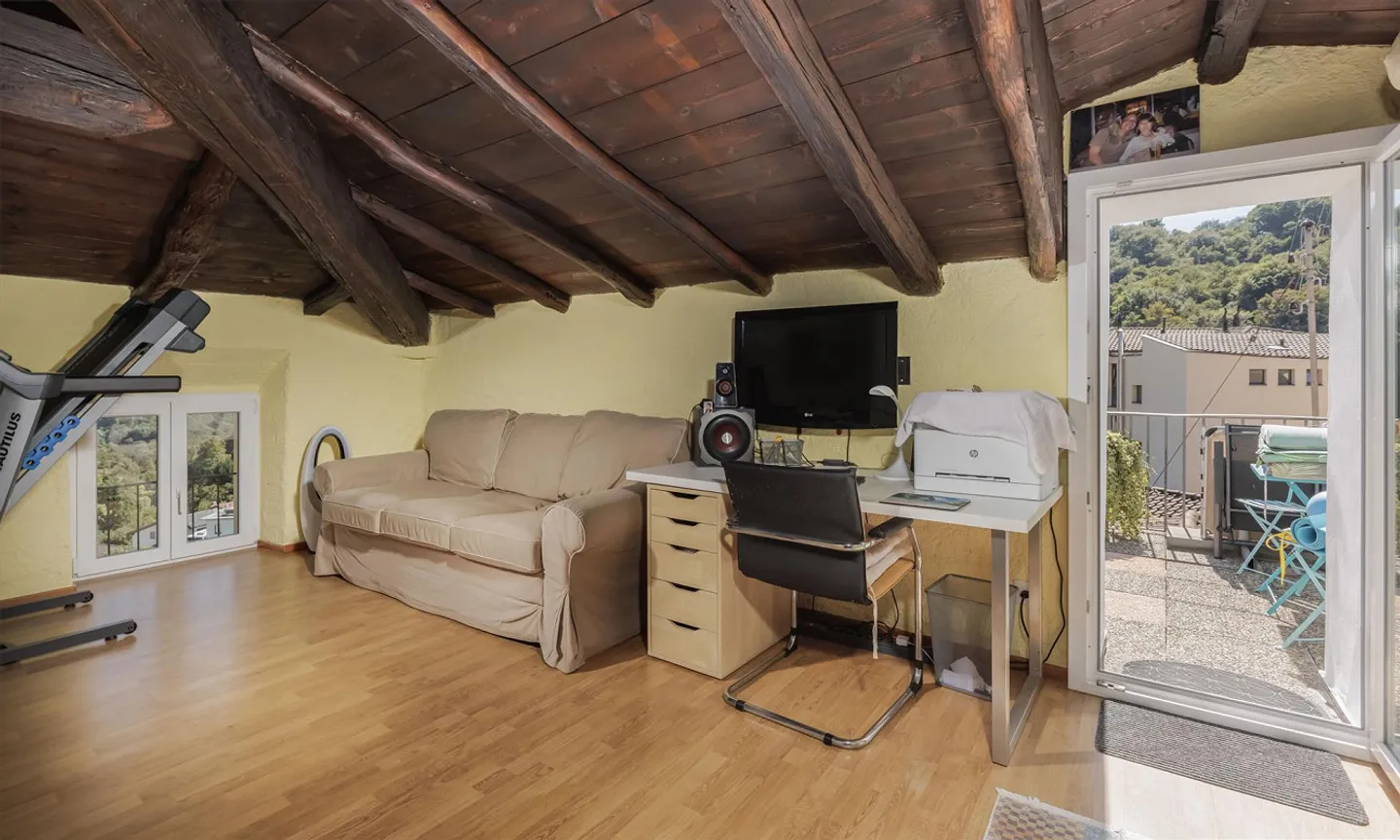 Three-room apartment furnished with panoramic view in Lugano - Photo 7 of 9