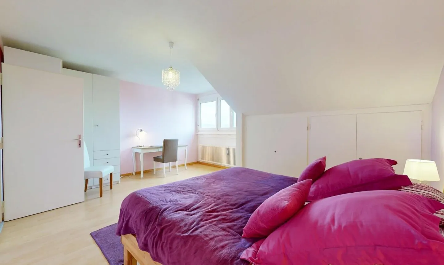 Attico 2.5 stanze a Perly: calma, verde e luminosità - Foto 9 di 11