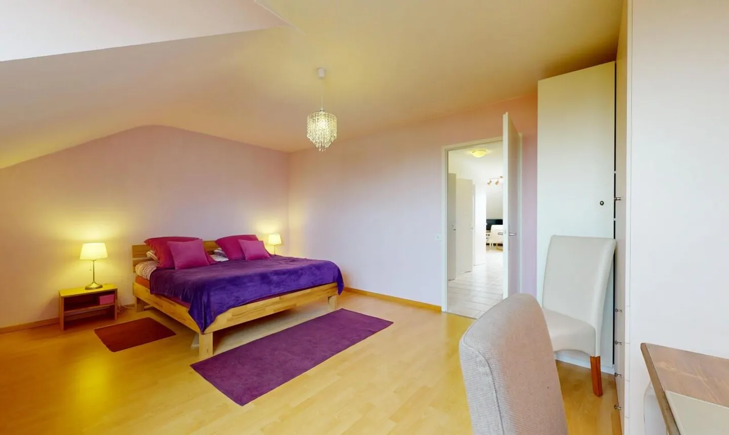 Attico 2.5 stanze a Perly: calma, verde e luminosità - Foto 10 di 11