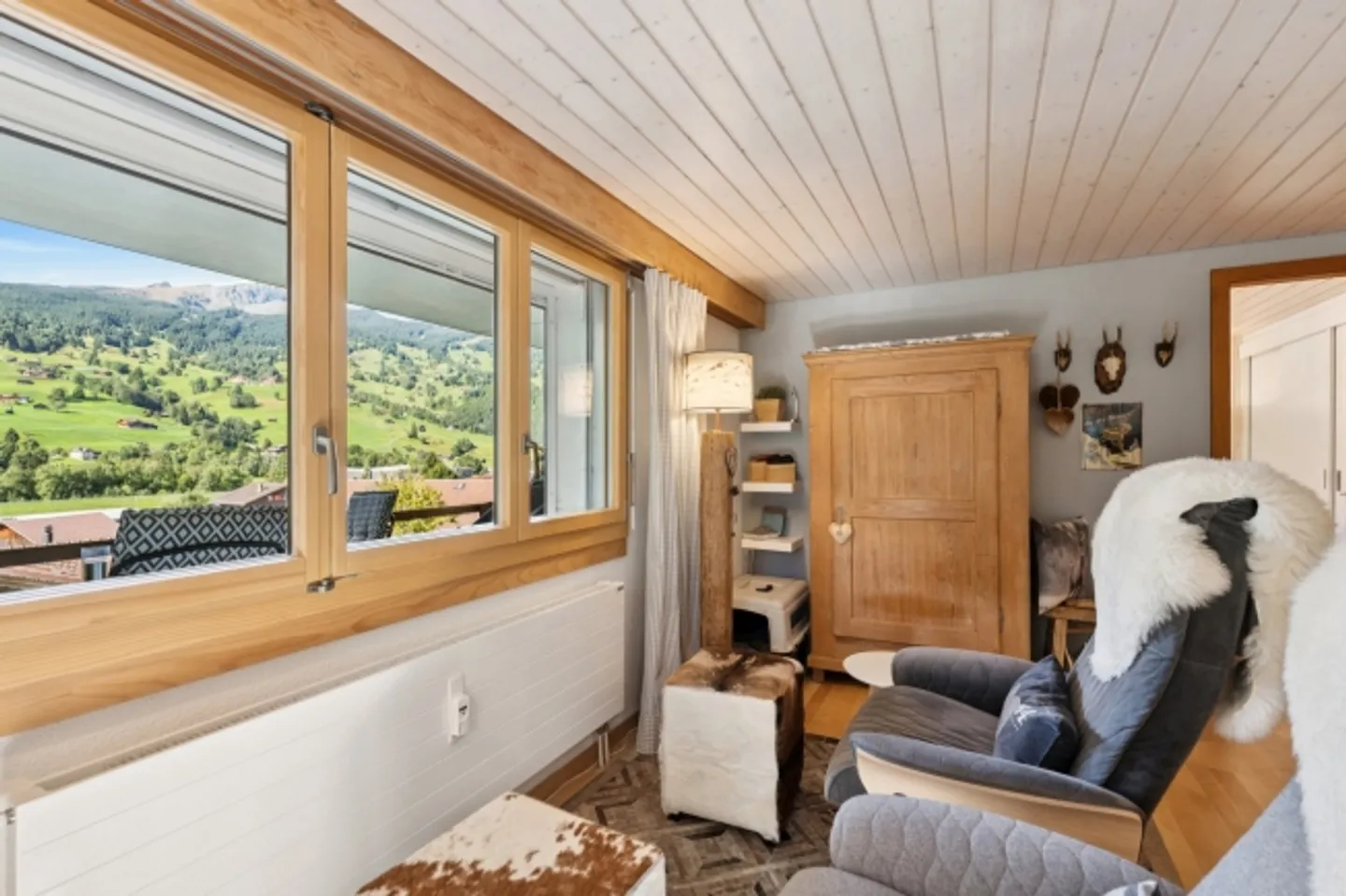 Incantevole appartamento con giardino in una posizione panoramica a Grindelwald - Foto 7 di 8