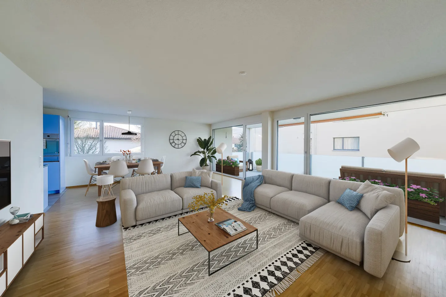 Moderne Wohnung in Familienquartier - Foto 1 von 10