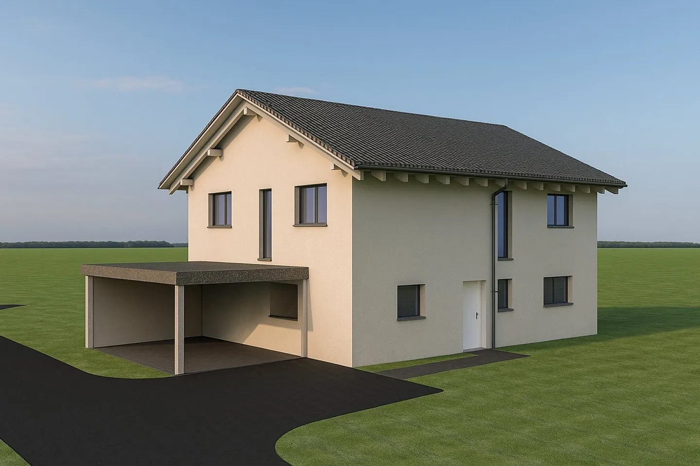 New construction, spacious single-family house in a beautiful location - Photo 1 of 1