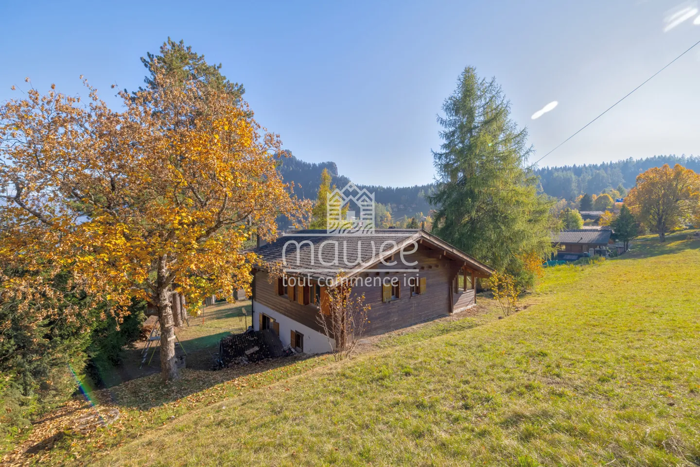 Chalet im Mayen de Chamoson in einer privilegierten natürlichen Umgebung! - Foto 3 von 15