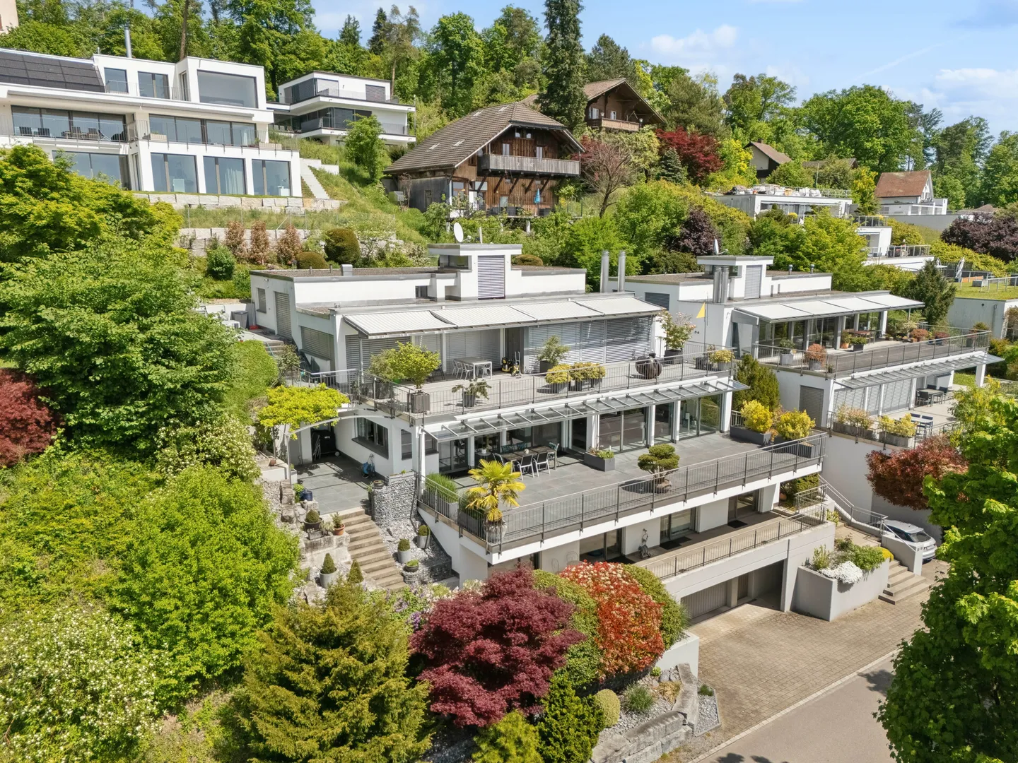 Vista montagna e libertà: lussuosa maisonette 6.5 con terrazza di 160 m2 - Foto 1 di 18
