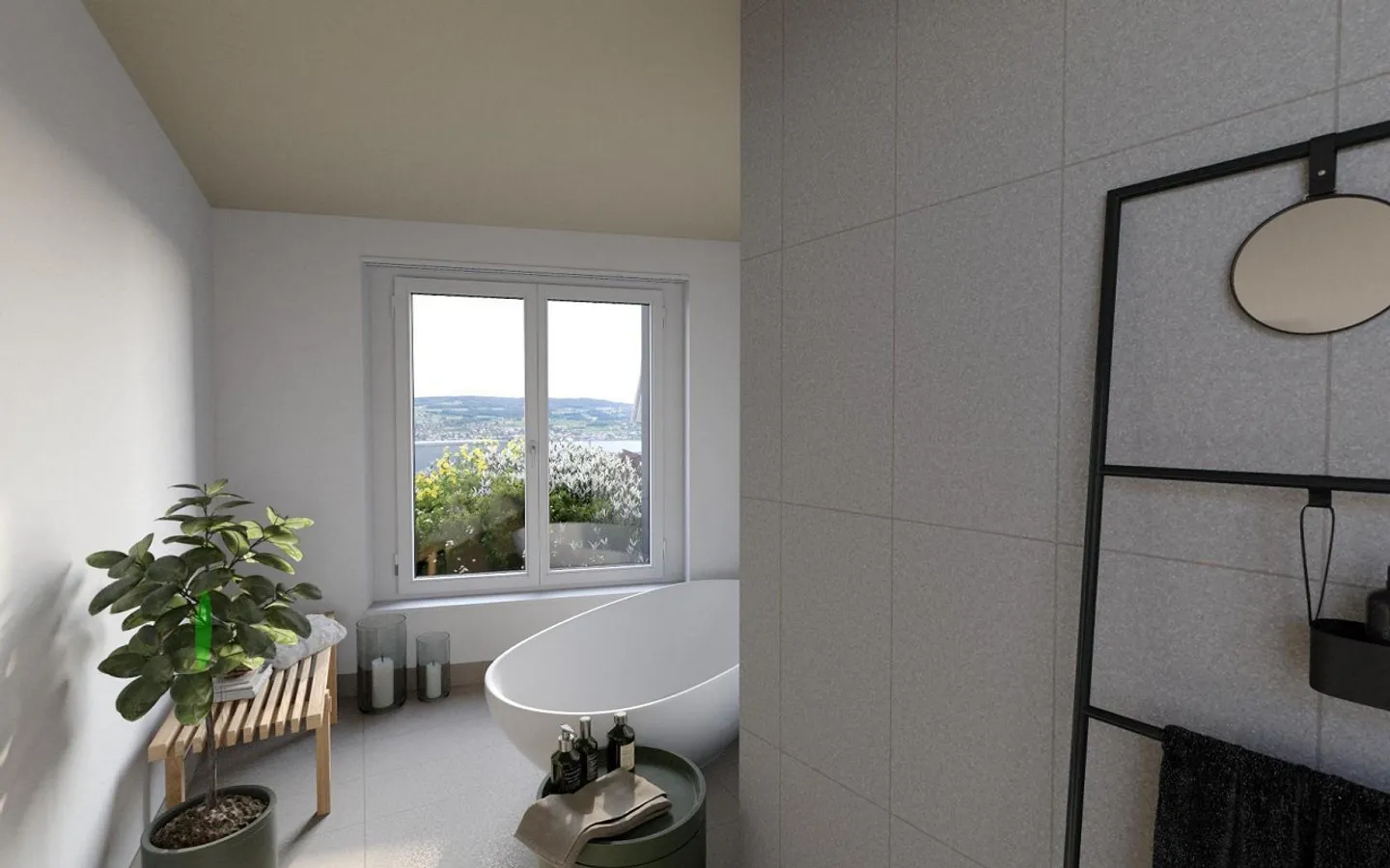 Moderne Wohnung nahe Bahnhof Horgen - Foto 3 von 5