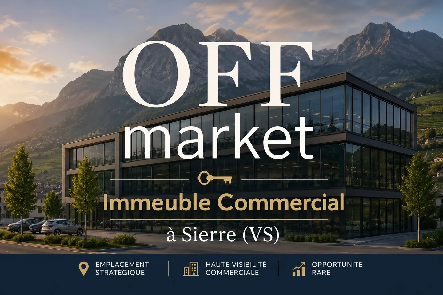 Immeuble Commercial à Sierre - Photo 1 sur 1