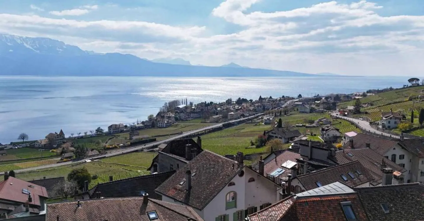 Lavaux: Character accommodation facing the lake, in Riex - Photo 1 of 6